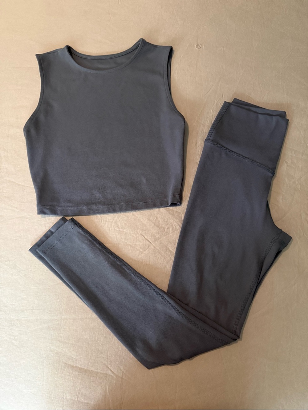 Joah Brown Sueded Navy Set
